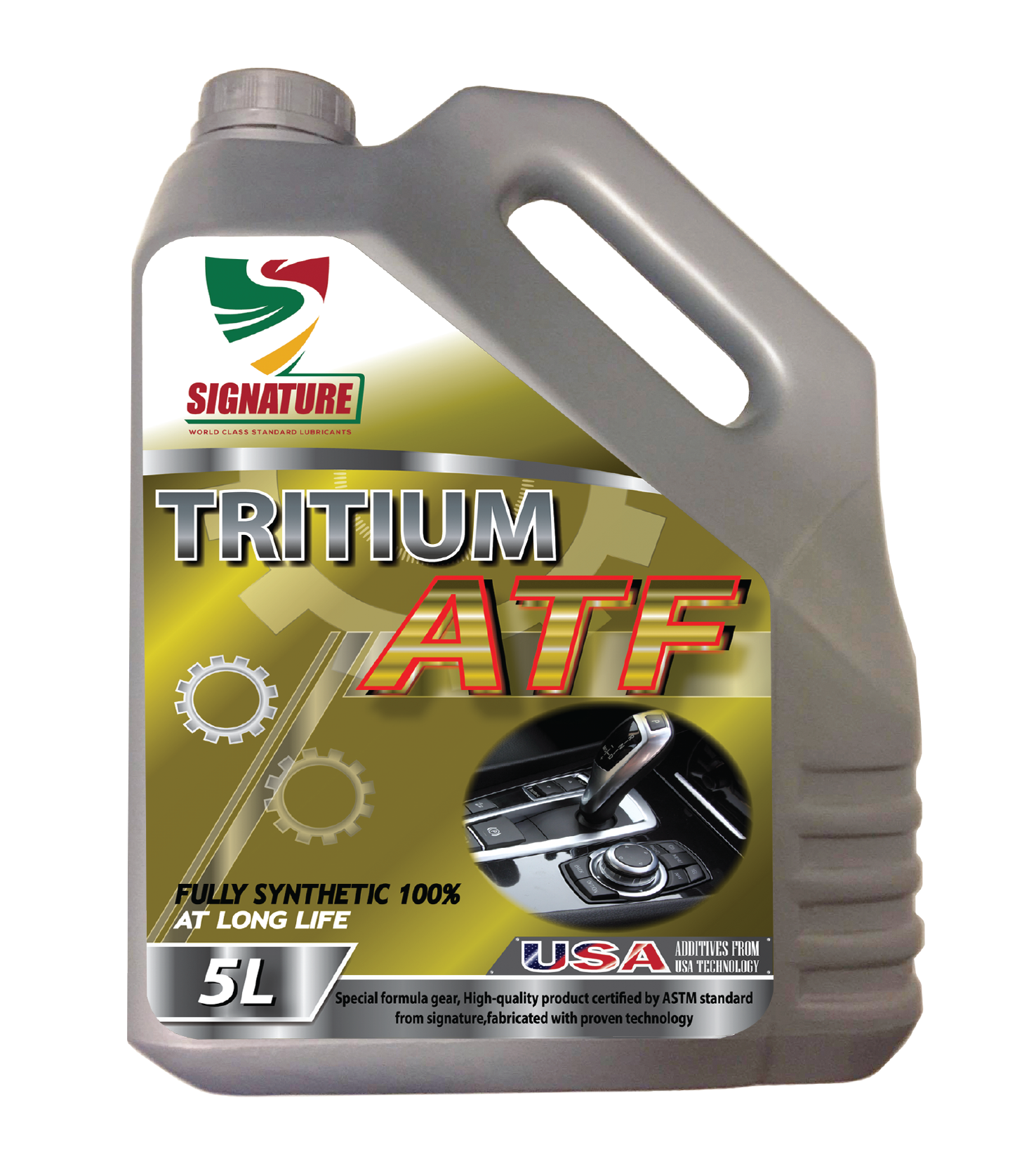 TRITIUM ATF AT LONG LIFE ( JASO 1A HV ) (ทริเทียม เอทีเอฟ เอที ลอง ไลฟ์)